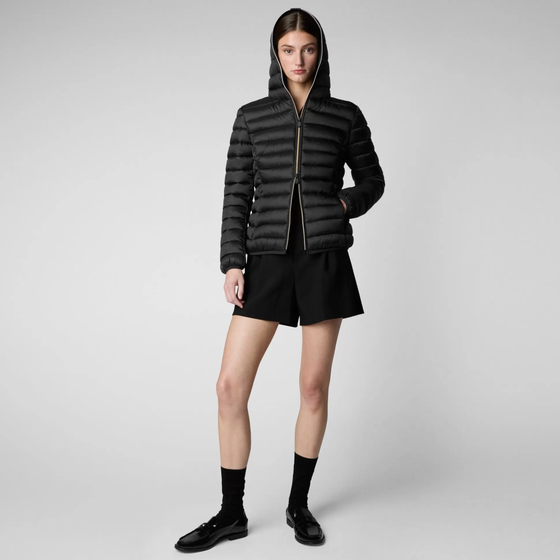 Online Animal-free Damen-steppjacke Alexis Mit Kapuze In Damen Animal-Free Steppjacken