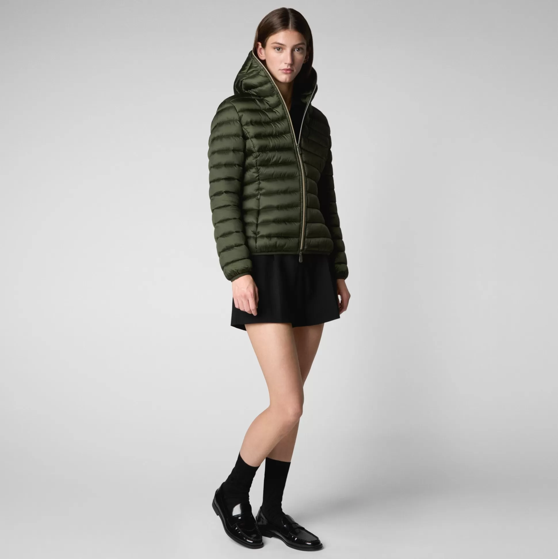 New Animal-free Damen-steppjacke Alexis Mit Kapuze In Damen Animal-Free Steppjacken