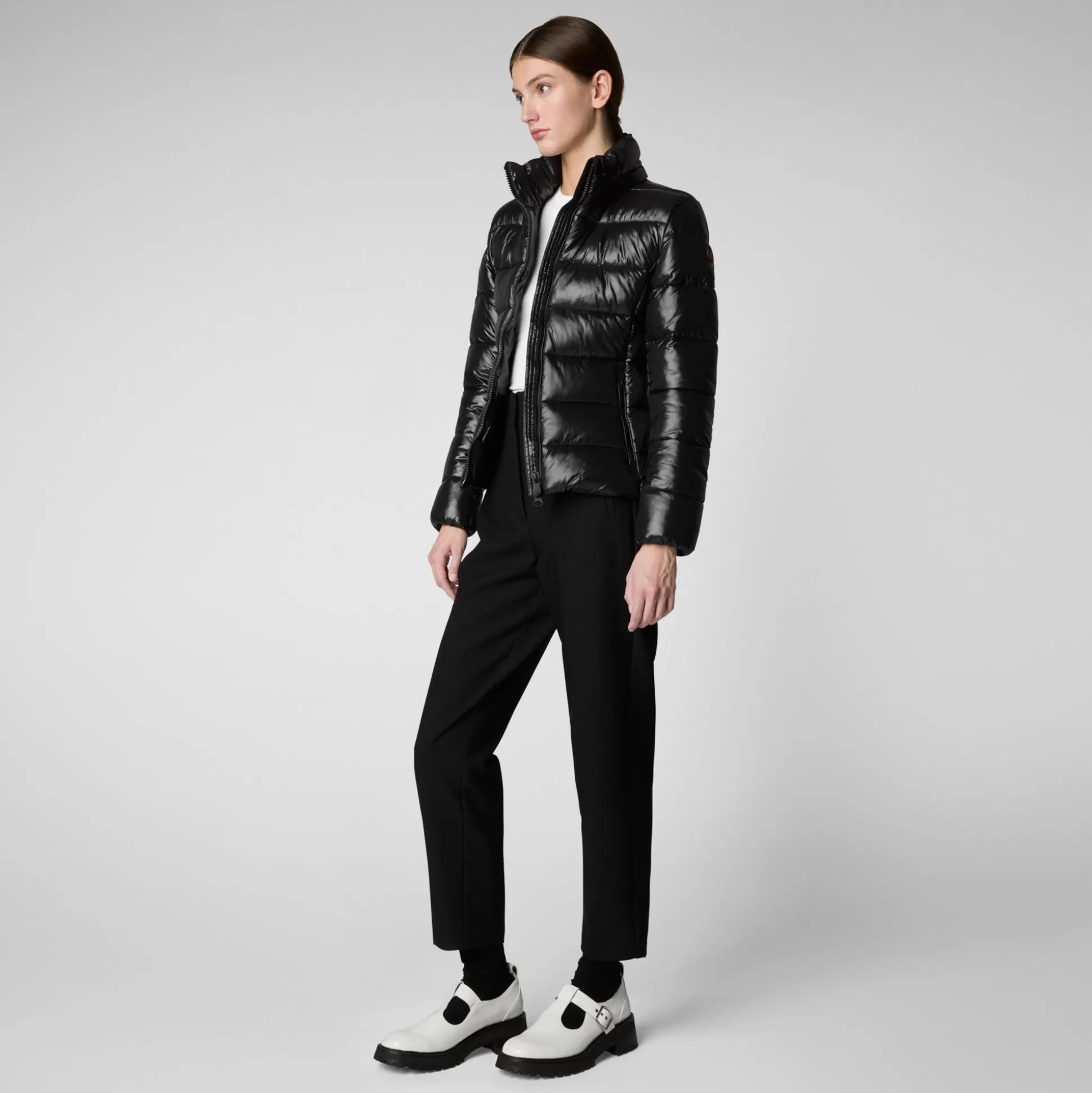 Cheap Animal-free Damen-steppjacke Cosmary Mit Kapuze In Damen Animal-Free Steppjacken