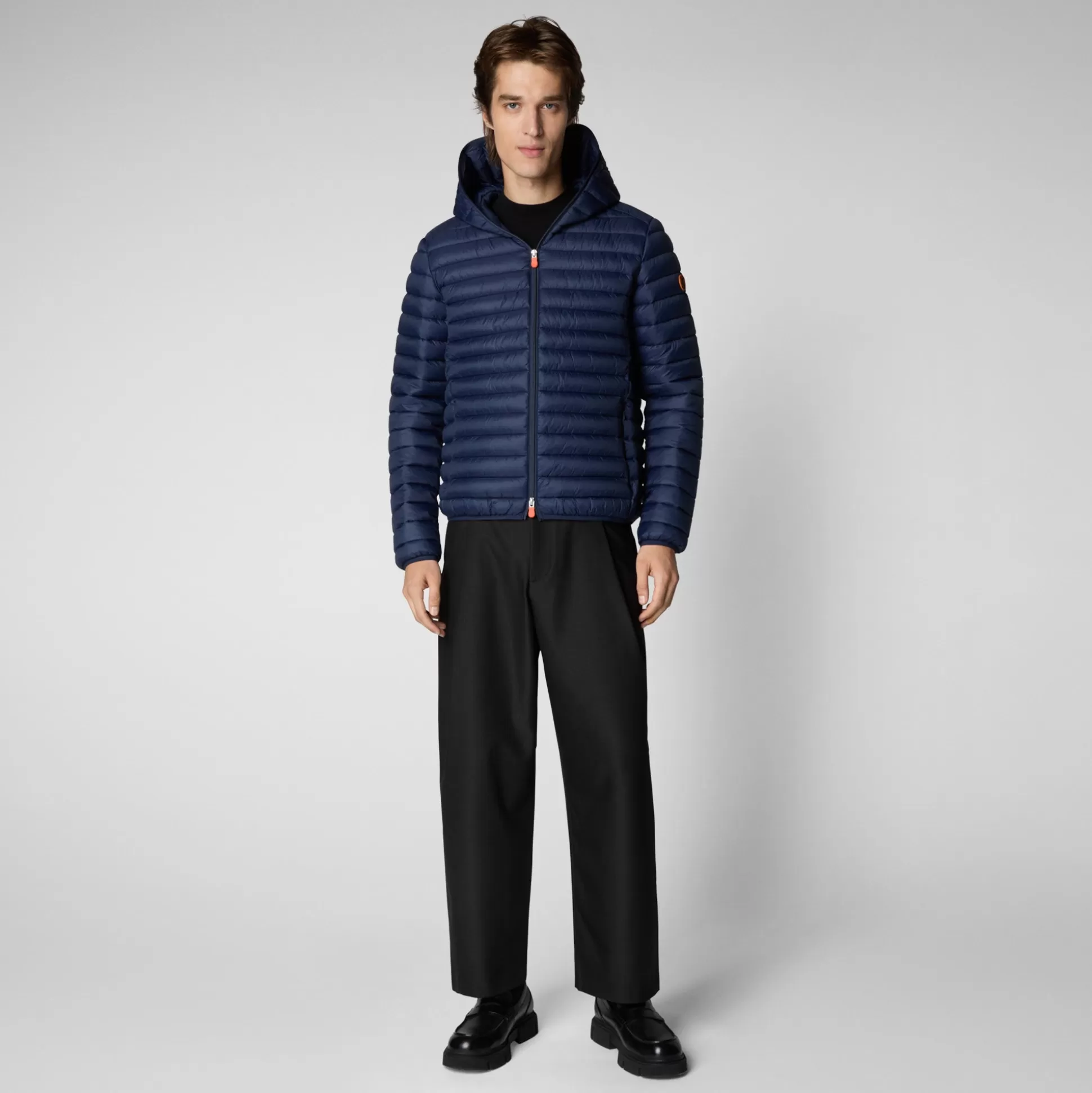 Fashion Animal-free Herren-Steppjacke Donald Mit Kapuze In Herren Animal-Free Steppjacken