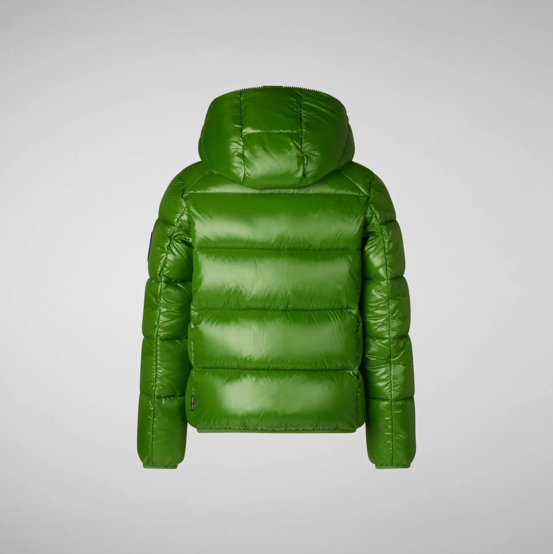 Hot Animal-free Jungen-steppjacke Artie In Grass Green Kinder Animal-Free Steppjacken