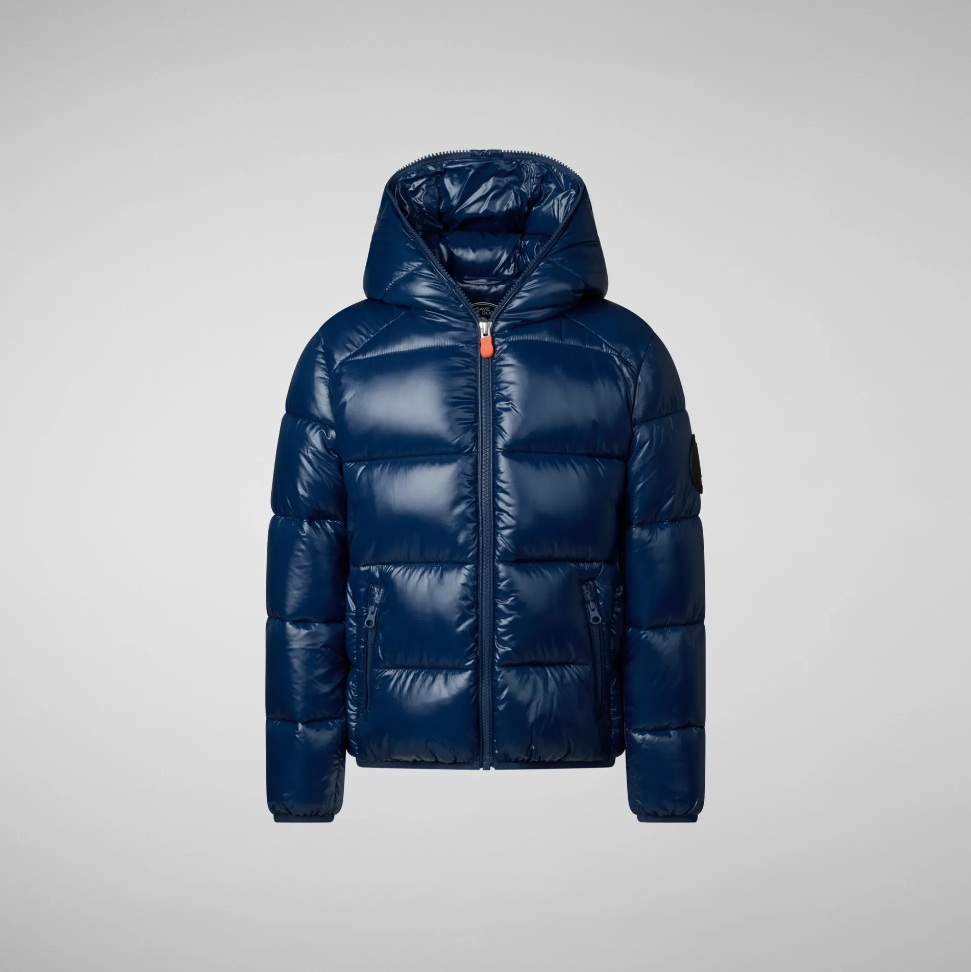 New Animal-free Jungen-steppjacke Artie In Ink Blue Kinder Animal-Free Steppjacken